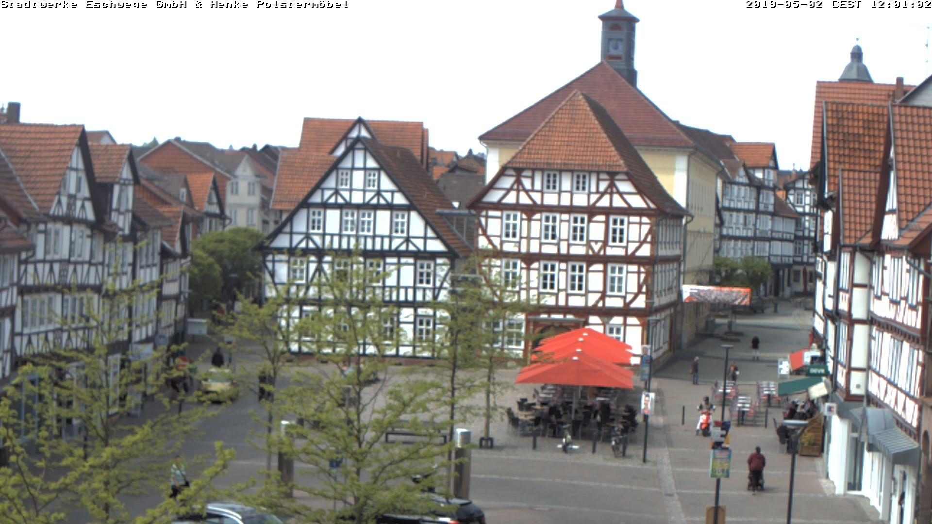 Eschwege: Webcam Marktplatz - WebCam & Nearby Hotels